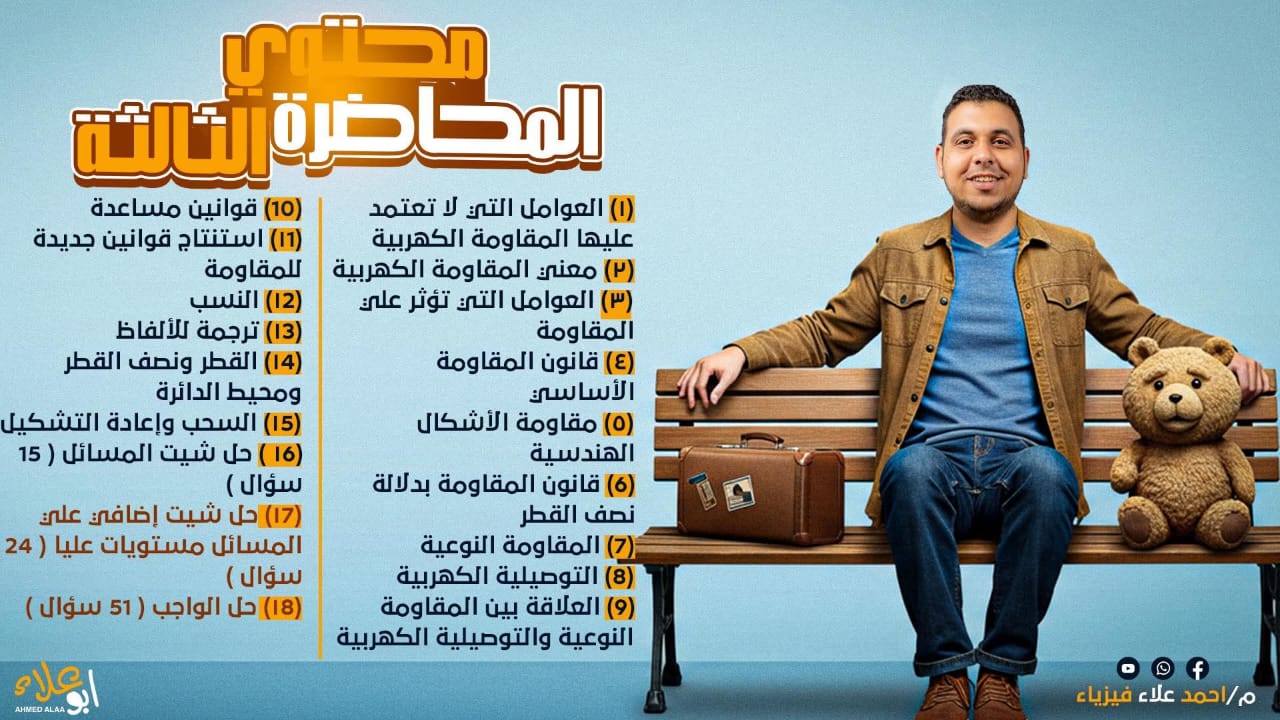 المحاضره  الثالثه ف الباب الاول